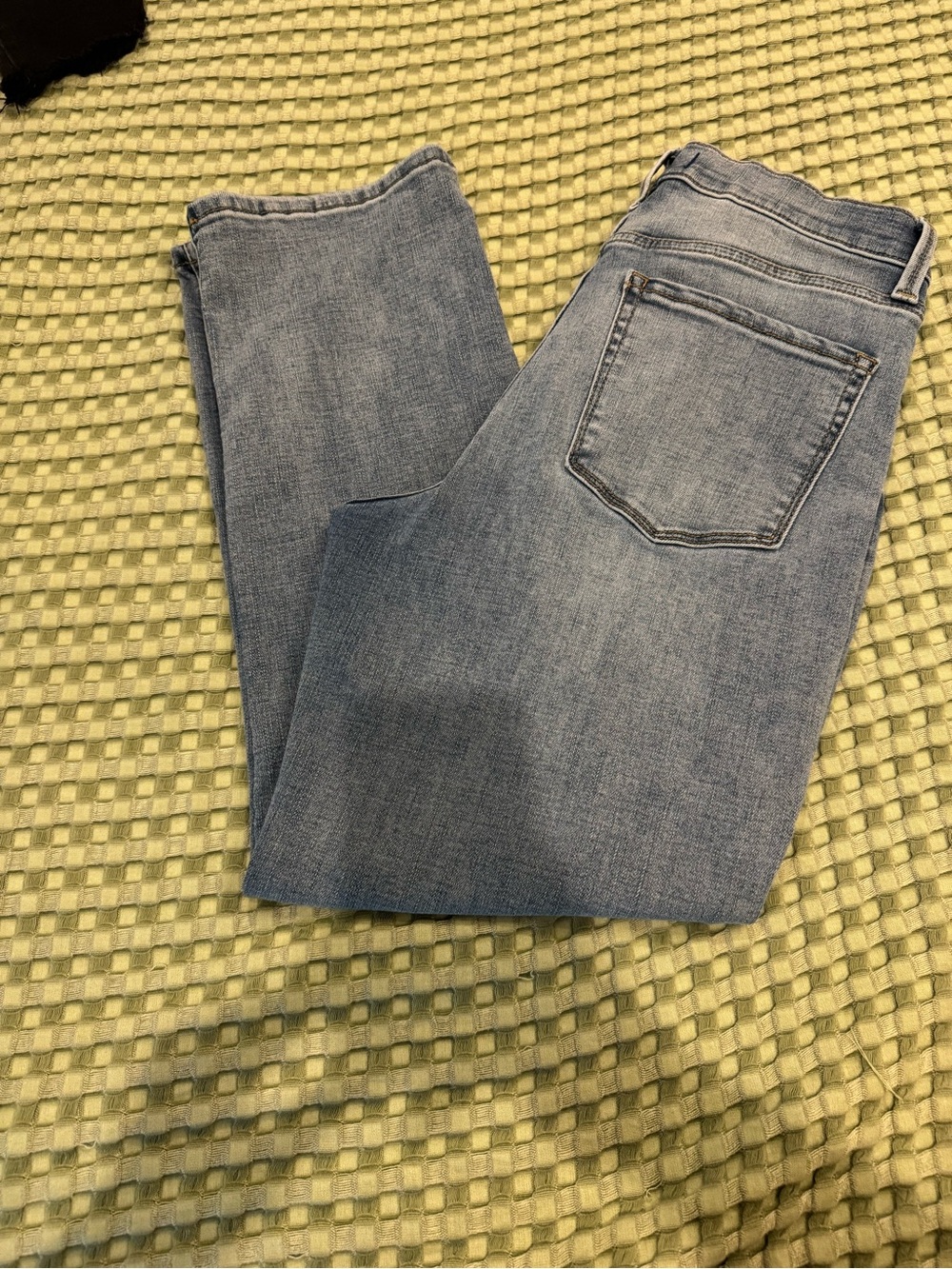 Classic Light Blue Straight Leg Women's Jeans